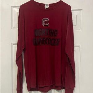 (🔥4 For $20) Fruit of the Loom Red Long Sleeve Tee